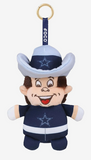 Dallas Cowboys Plush Teamie Beanie Mascot Bag Charm Keychain