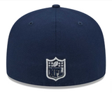 Dallas Cowboys Fitted New Era 59Fifty Main Cap Hat Navy