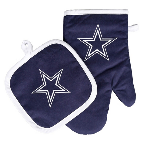 Dallas Cowboys Oven Mitt and Pot Holder