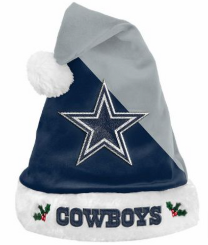 Dallas Cowboys NFL Santa Hat