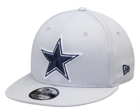 Dallas Cowboys Snapback New Era 9Fifty Basic Grey Hat Cap
