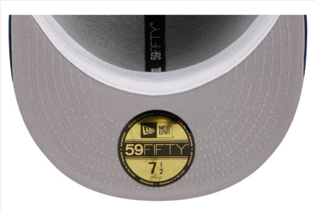 Dallas Cowboys Fitted New Era 59Fifty Throwback Corduroy Navy Superbowl Patch Cap Hat - THE 4TH QUARTER