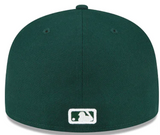Arizona Diamondbacks New Era 59Fifty Dark Green Fitted Hat Cap Grey UV