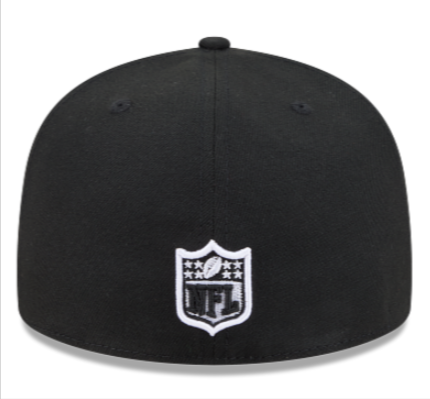 Denver Broncos Fitted 59Fifty New Era Grey White Black Cap Hat