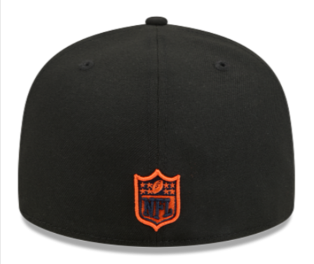 Denver Broncos Fitted 59Fifty New Era Color Basic Black Cap Hat