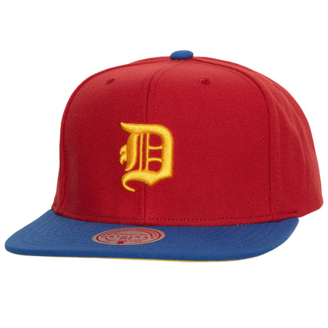 Detroit Tigers Snapback Mitchell & Ness Hometown 2 Tone Coop Cap Hat