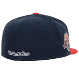 Montreal Expos Mitchell & Ness Fitted Bases Loaded Coop Cap Hat Grey UV