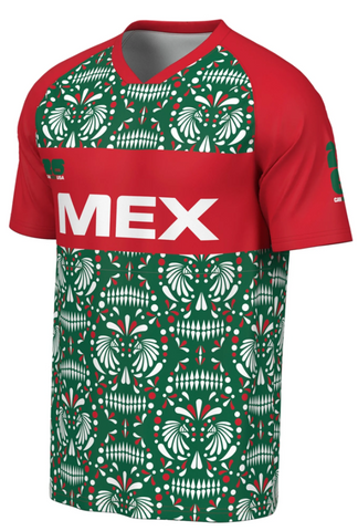 Mexico Mens FIFA World Cup 2026 Jersey RED GREEN - THE 4TH QUARTER