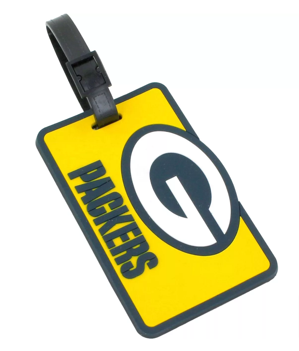 Green Bay Packers Luggage Bag Tag - THE 4TH QUARTER