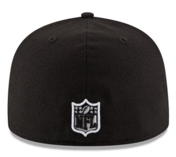 Green Bay Packers Fitted New Era Black White Cap Hat - THE 4TH QUARTER