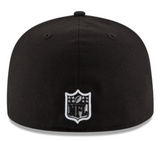 Green Bay Packers Fitted New Era Black White Cap Hat