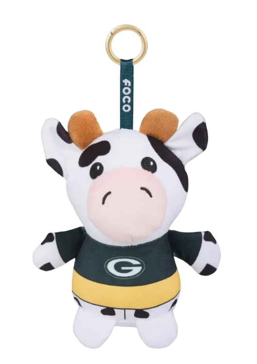 Green Bay Packers Plush Teamie Beanie Mascot Bag Charm Keychain