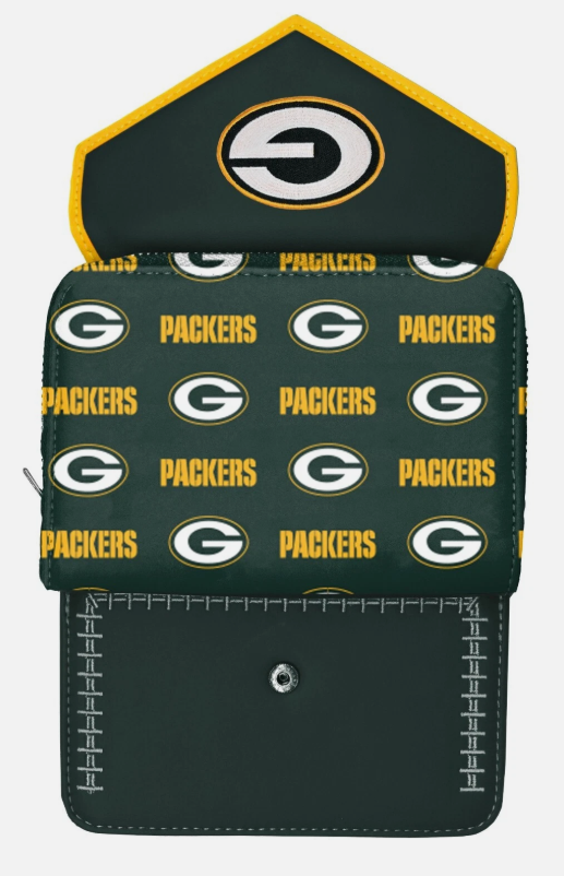 Green Bay Packers Womens Stitched Little Earth Wallet