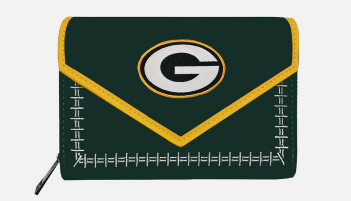 Green Bay Packers Womens Stitched Little Earth Wallet