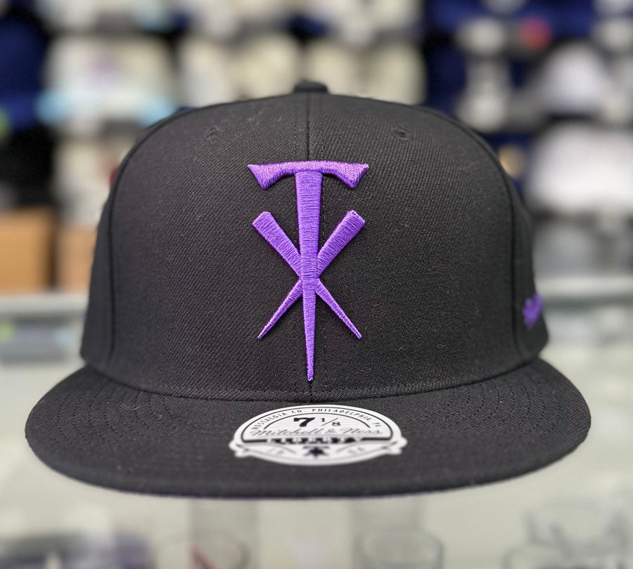 WWE Fitted Mitchell & Ness Hulk Undertaker Cap Hat Black - THE 4TH QUARTER