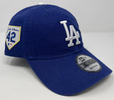 Los Angeles Dodgers Strapback Adjustable New Era 9Twenty 2023 Jackie Robinson Cap Hat