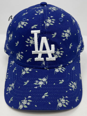 Los Angeles Dodgers Strapback Adjustable New Era 9Twenty 2023 Bloom Blue Cap Hat