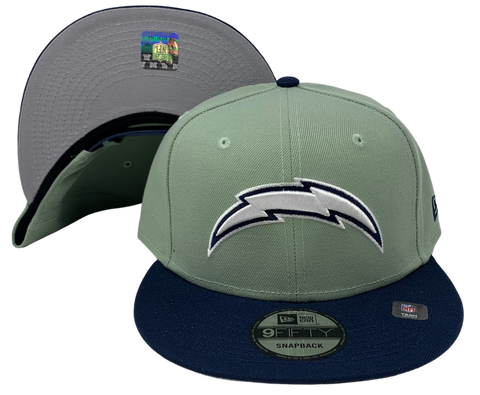 Los Angeles Chargers Snapback New Era 9Fifty Sage Navy Cap Hat
