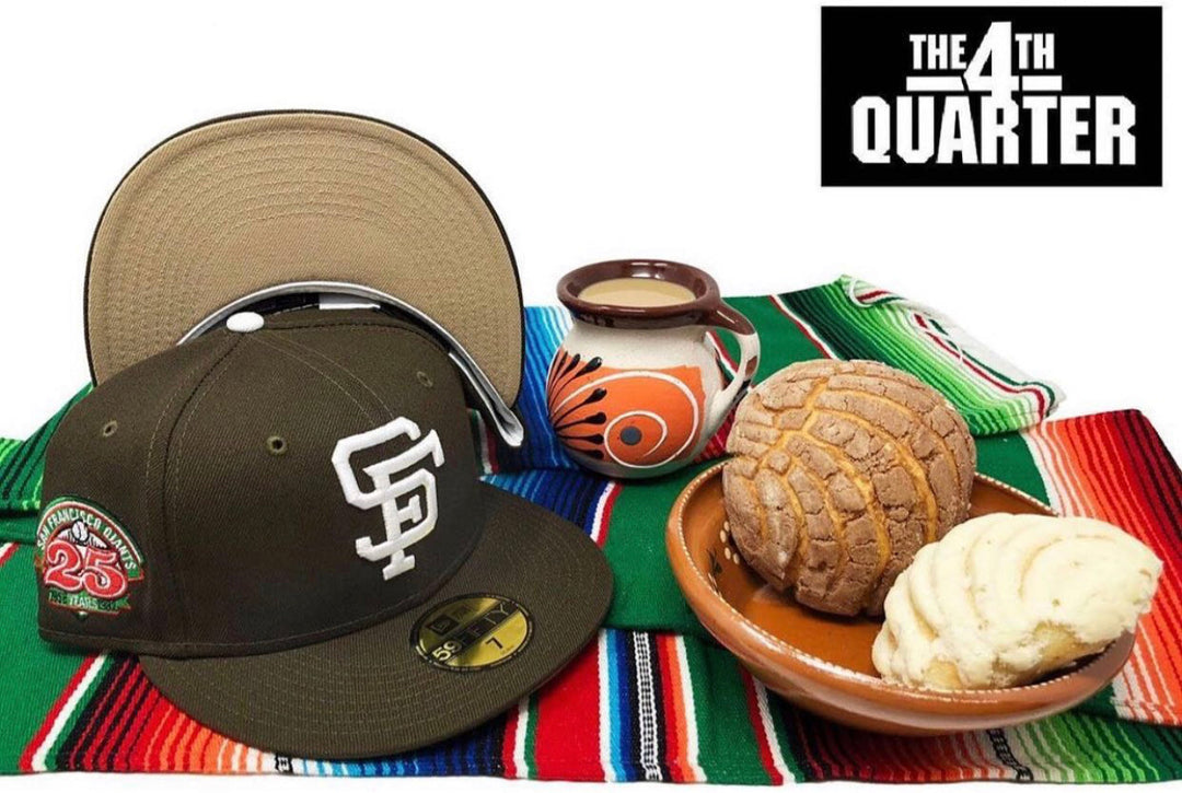 San Francisco Giants Fitted 59Fifty Cafe Con Leche Brown Hat Cap Camel UV - THE 4TH QUARTER