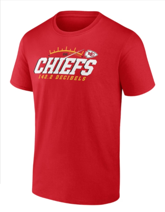 Kansas City Chiefs Mens T-Shirt Fanatics Hometown Offensive Drive Red Tee - THE 4TH QUARTER