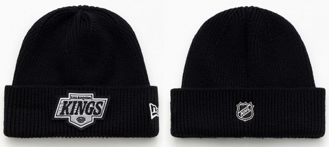 Los Angeles Kings Beanie New Era Embroidered Skull Knit Cap Hat