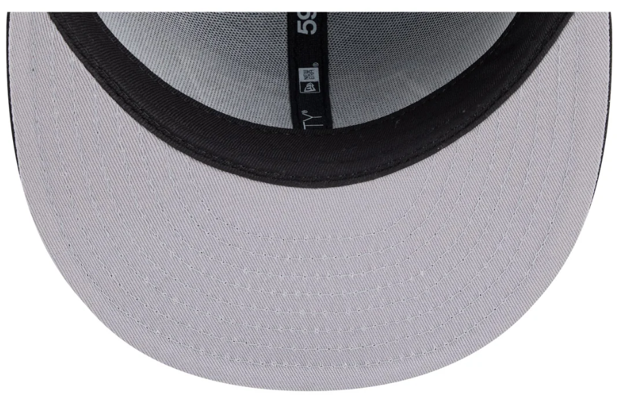 Los Angeles Kings Fitted New Era 59Fifty Dog Ear Cap Hat Grey UV - THE 4TH QUARTER