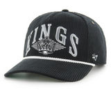 Los Angeles Kings Snapback 47 Brand One Timer Hitch Corduroy Relaxed Fit Cap Hat Black
