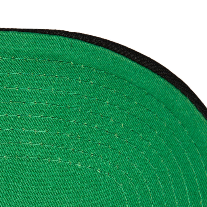 Los Angeles Kings Snapback Mitchell &amp; Ness Neon Logo Pro Crown FIt Cap Hat Black - THE 4TH QUARTER