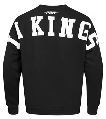Los Angeles Kings Mens Sweatshirt Pro Standard Wingspan Pullover Crew