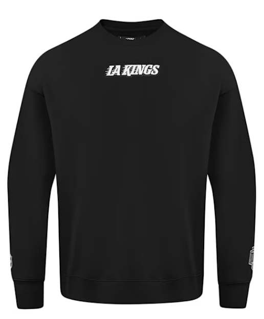 Los Angeles Kings Mens Sweatshirt Pro Standard Wingspan Pullover Crew - THE 4TH QUARTER