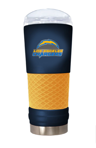 Los Angeles Chargers 24oz Draft Tumbler Travel Mug Cup Navy