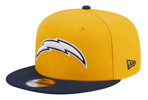 Los Angeles Chargers Snapback New Era 9Fifty Color Pack Gold Navy Cap Hat