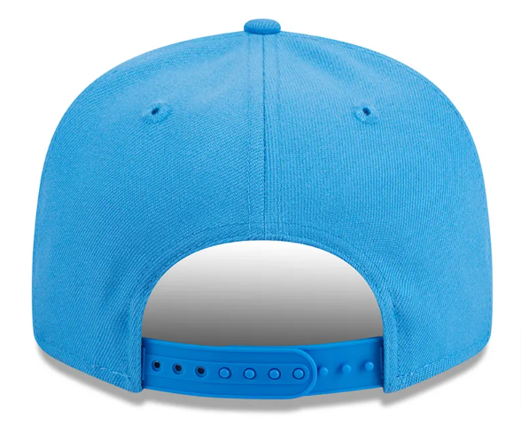 Los Angeles Chargers Snapback New Era 9Fifty Golden Powder Blue Cap Hat - THE 4TH QUARTER