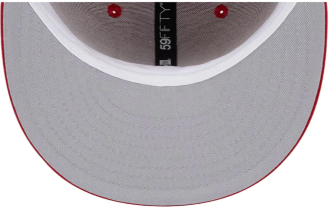 Los Angeles Chargers Fitted New Era 59Fifty 1990 Hawaii Pro Bowl Main Red Cap Hat - THE 4TH QUARTER