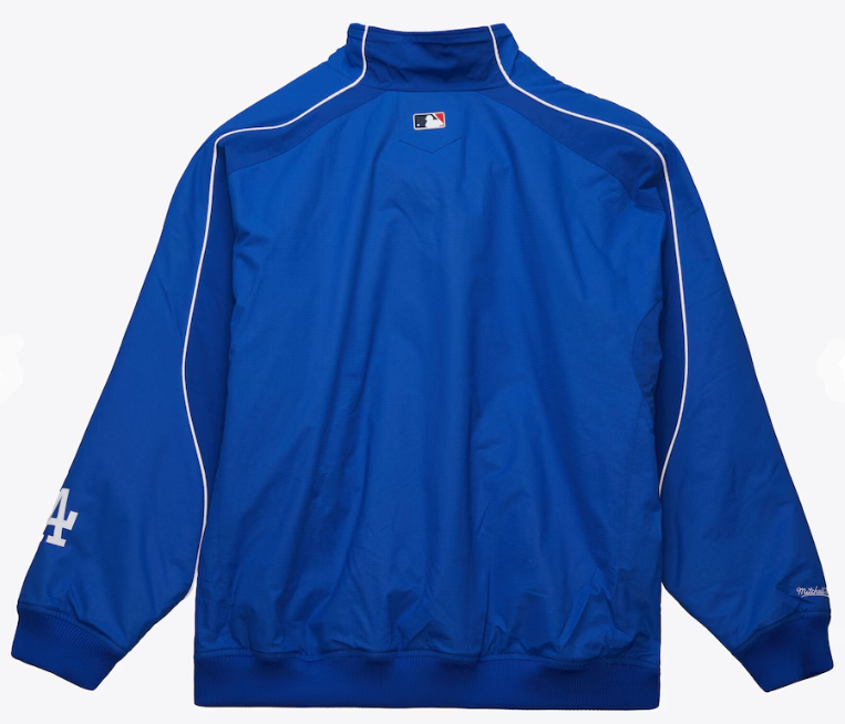 Los Angeles Dodgers Mens Mitchell &amp; Ness Jacket 2005 Royal Authentic Full-Zip - THE 4TH QUARTER