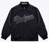 Los Angeles Dodgers Mens Mitchell & Ness Jacket 2005 Black Authentic Full-Zip - THE 4TH QUARTER