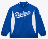 Los Angeles Dodgers Mens Mitchell & Ness Jacket 2008 Royal Authentic Full-Zip - THE 4TH QUARTER