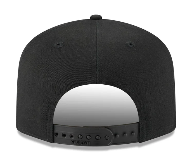 Los Angeles Dodgers Snapback New Era 19TWENTY Adjustable A-FRAME Nylon Hat Cap Black - THE 4TH QUARTER