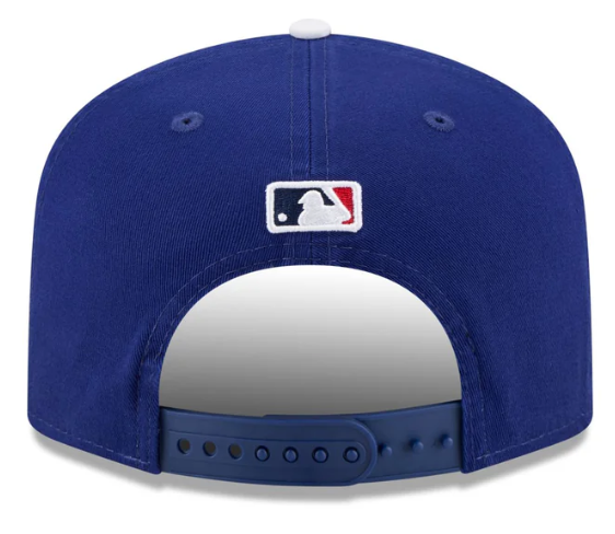Los Angeles Dodgers Snapback New Era 19TWENTY Adjustable A-FRAME Nylon Hat Cap Blue - THE 4TH QUARTER