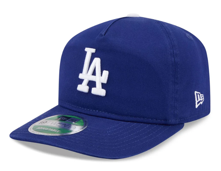 Los Angeles Dodgers Snapback New Era 19TWENTY Adjustable A-FRAME Nylon Hat Cap Blue - THE 4TH QUARTER