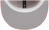 Los Angeles Dodgers Fitted New Era 59Fifty 2020 World Series D Logo Red Hat Cap Grey UV - THE 4TH QUARTER