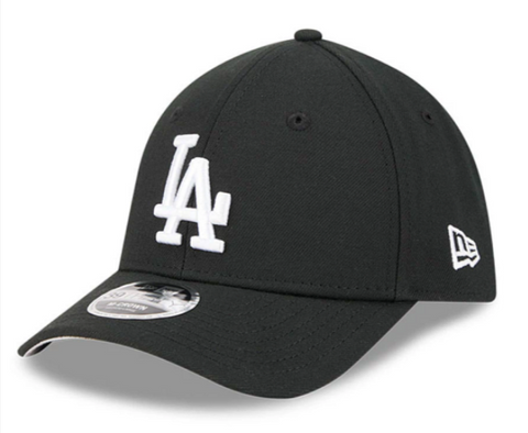 Los Angeles Dodgers Flex Fit New Era 39Thirty MC Black Cap Hat Grey UV - THE 4TH QUARTER