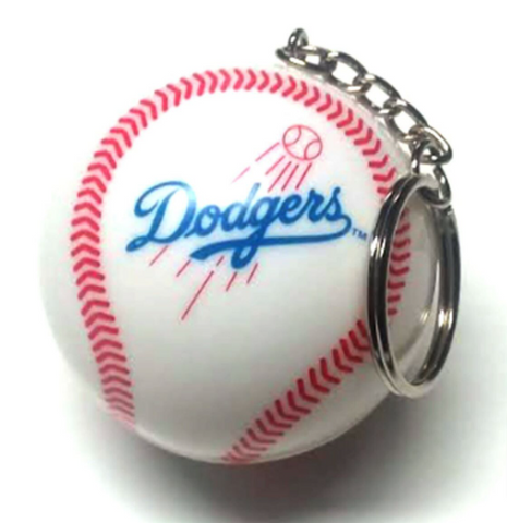 Los Angeles Dodgers Keychain 3D Baseball Key Chain Ring