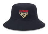 Los Angeles Dodgers Bucket New Era Adjustable 2023 4th of July Cap Hat