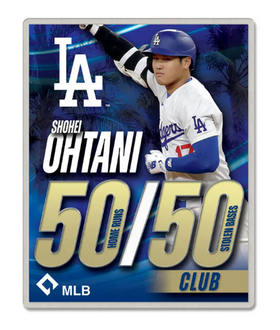Los Angeles Dodgers Shohei Ohtani 50/50 Collectors Lapel Pin