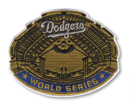 Los Angeles Dodgers 1963 World Series Embroidered Patch - THE 4TH QUARTER