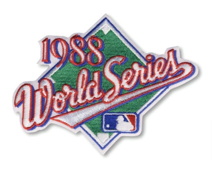 Los Angeles Dodgers 1988 World Series Embroidered Patch