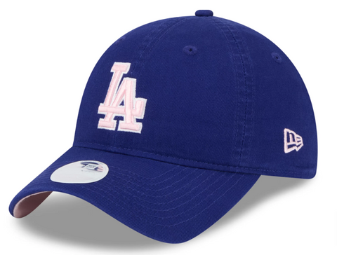 Los Angeles Dodgers Youth Adjustable Strapback New Era 9Twenty 2024 Mother's Day Blue Cap Hat