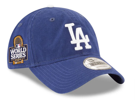 Los Angeles Dodgers Adjustable 9Twenty New Era 2024 World