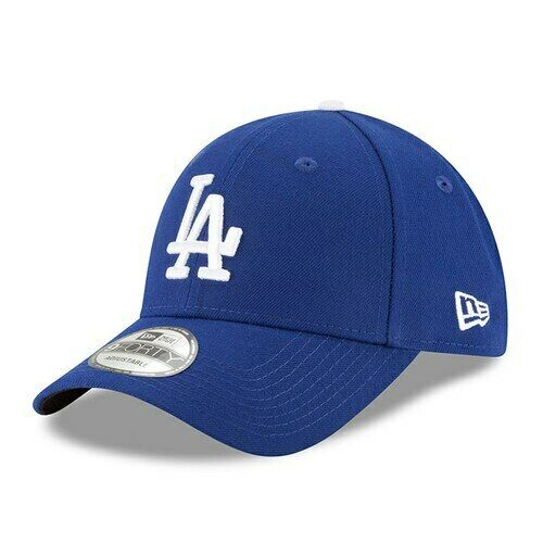 Los Angeles Dodgers Velcro Adjustable New Era 9Forty The League Cap Hat Blue - THE 4TH QUARTER